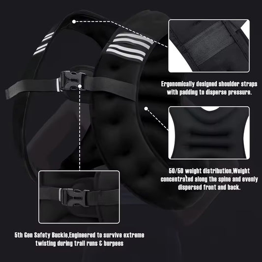 12lb Weight Vest Weightlifting