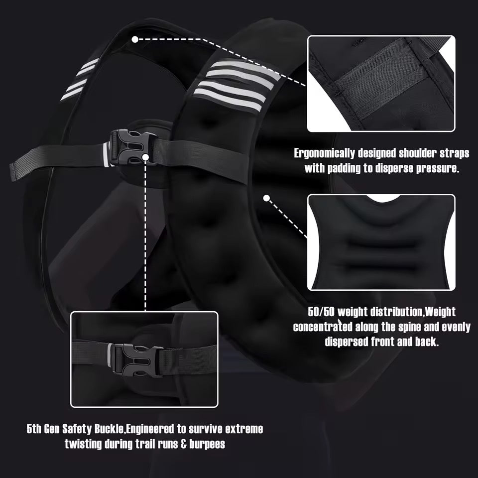 12lb Weight Vest Weightlifting