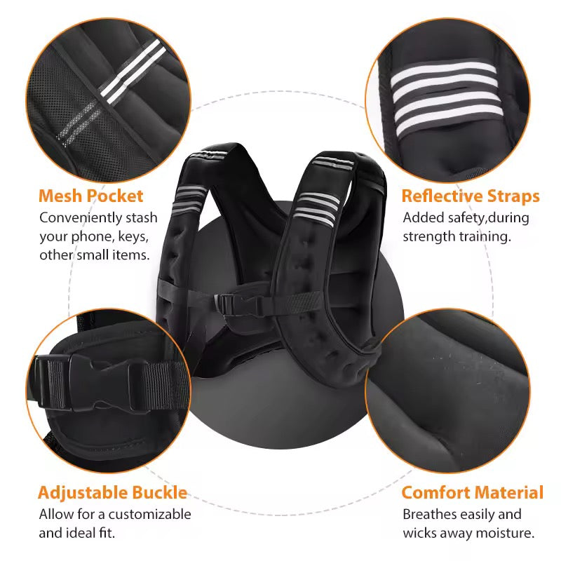 12lb Weight Vest Weightlifting