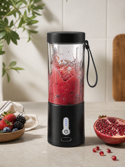 Tragbarer Smoothiemaker Mit 6 Leistungsstarken Klingen - Blendease Pro
